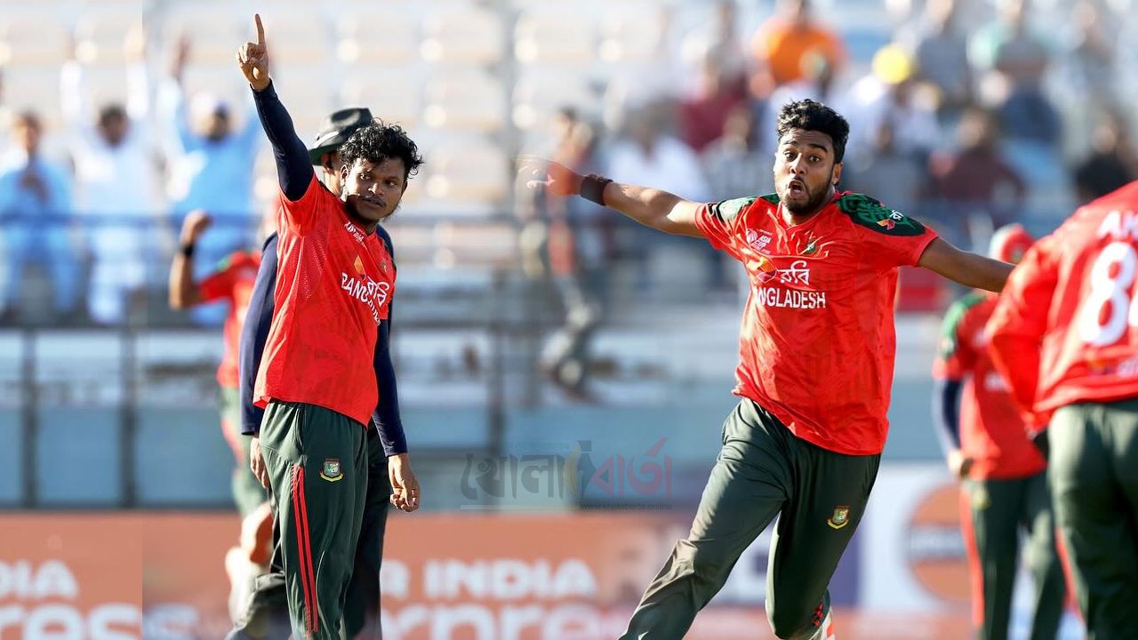 পাকিস্তানের বিপক্ষে ফাইনালে আজ মাঠে নামছে বাংলাদেশ। 