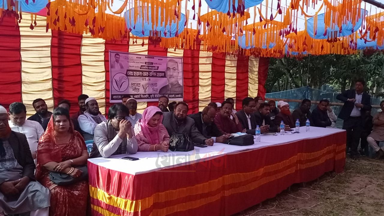 ধানের শীষের জন্য দীর্ঘ ১৭ বছর আন্দোলন-সংগ্রাম করেছি: হারুন অর রশিদ