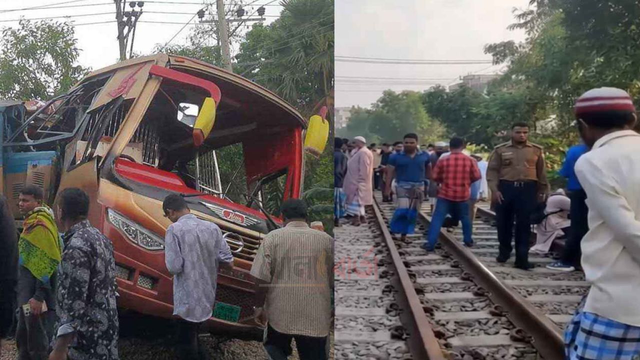 কুমিল্লায় ট্রেন-বাস সংঘর্ষে নিহত ১২ জনের পরিচয় শনাক্ত