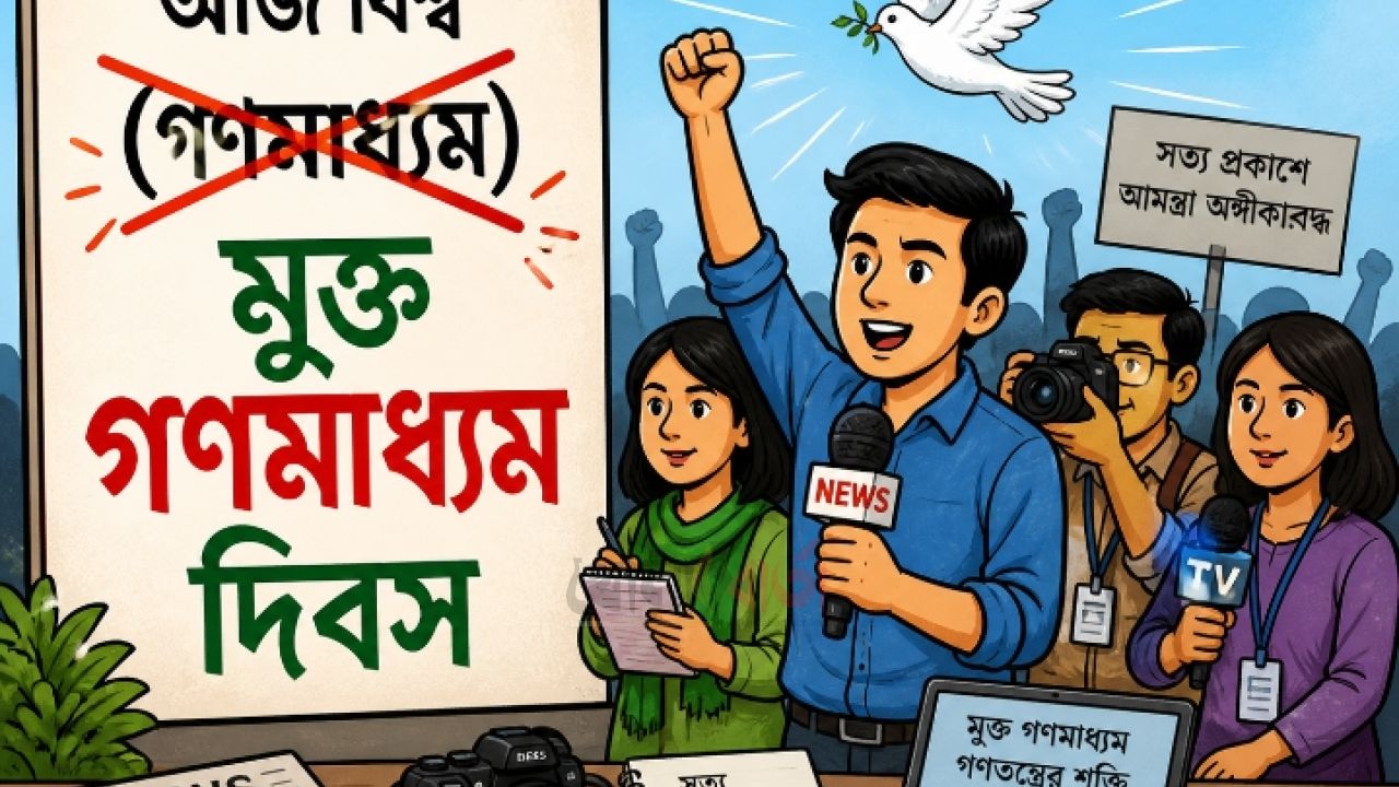 মুক্ত গণমাধ্যম শুধু দিবস নয়, প্রতিদিনের লড়াই