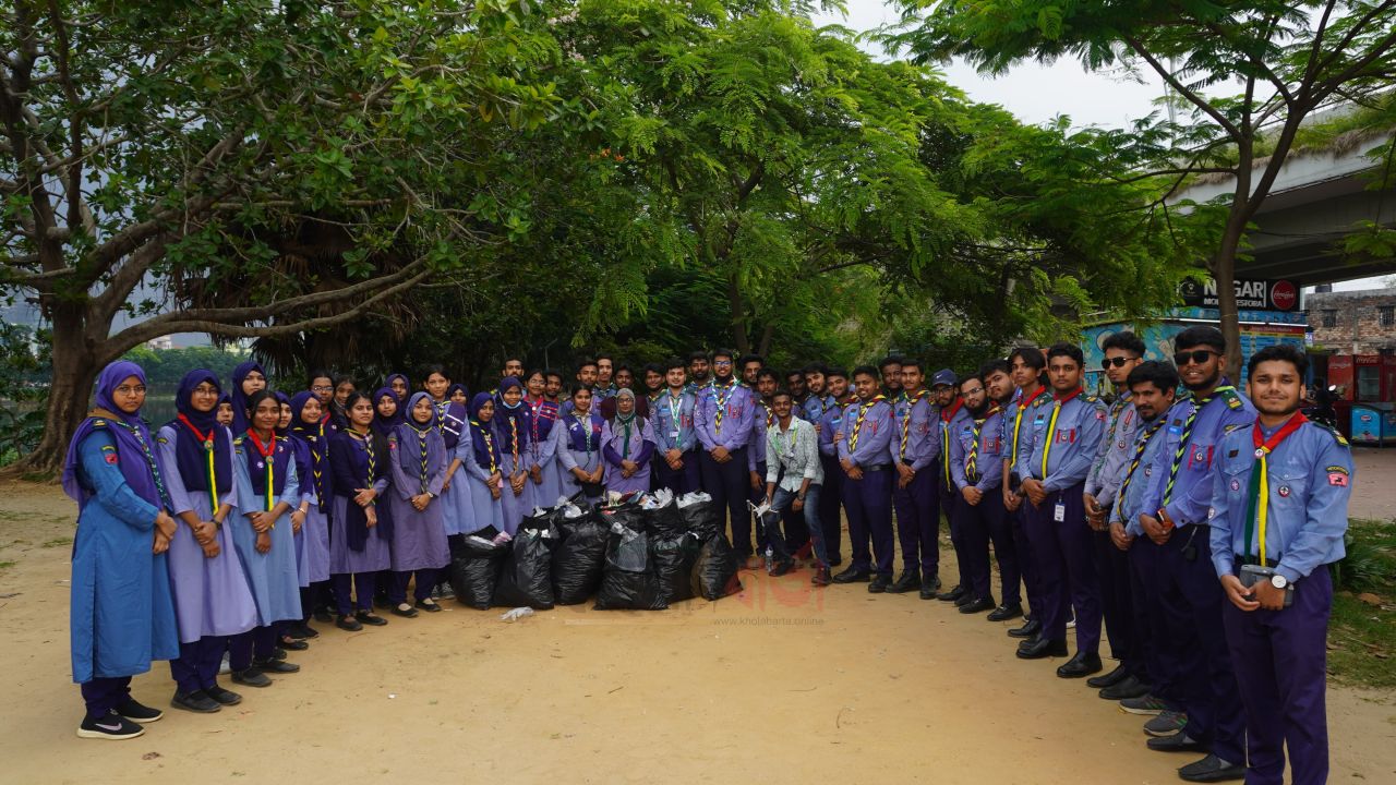 হাতিরঝিল প্লাস্টিক মুক্তকরণে 'প্রজেক্ট সেভেন্টিন'-এর কর্মসূচি