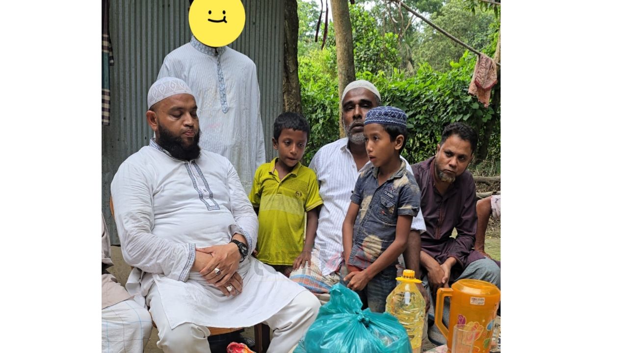 চোরকে ভালো করার দায়িত্ব নিয়ে ১ মাসের বাজার বাড়িতে পৌঁছে দিলেন ব্যবসায়ী নাছির