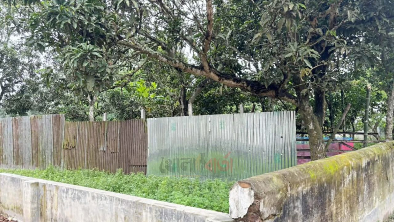 তাড়াশে সরকারি ঈদগাহ মাঠ দখল নিয়ে উত্তেজনা  ‎