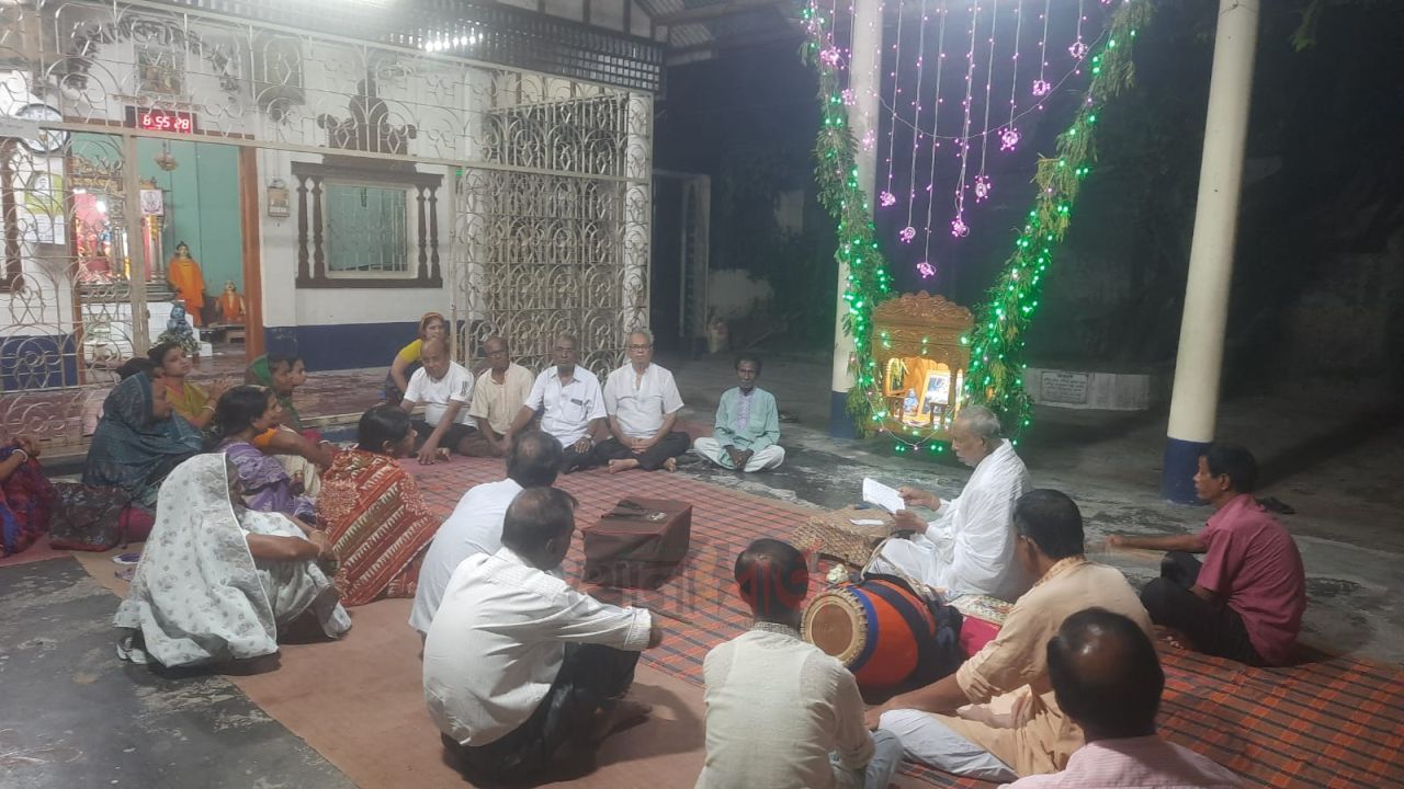 সিরাজগঞ্জে কালীবাড়ী গোবিন্দ বাড়ী ও ধর্মসভা মন্দিরে পাঁচ দিনব্যাপী ঝুলনযাত্রা শুরু