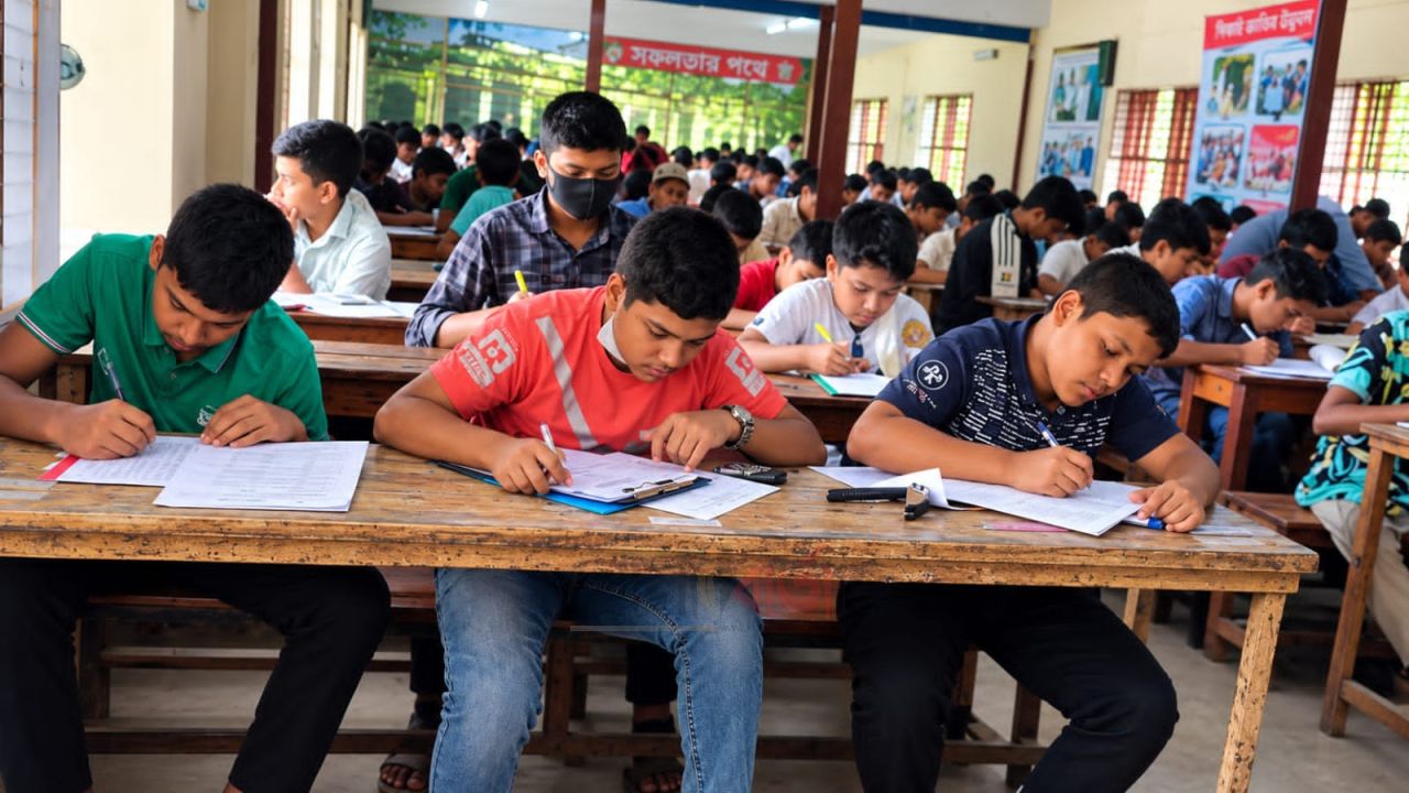মেধার লড়াইয়ে মুখর সিরাজগঞ্জ,পারফেক্ট কেয়ারের বৃত্তি পরীক্ষায় হাজারো শিক্ষার্থী